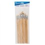 Silverline 633927 Lot de 12 pinceaux plats 12 pcs