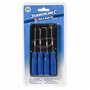 Silverline 427723 Lot de 4 Piques et Crochets 140 mm