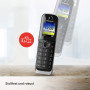 Panasonic téléphone sans fil KX-TGJ322GB Duo avec répondeur (version allemande!) - noir - incl. 1 zusätzliches extra combiné sup
