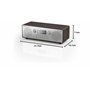 Panasonic Radio DAB/FM RF-D100BTEGT I Fréquences FM/DAB/DAB+ Bluetooth 10W Egaliseur 5 préréglages Horloge fonctionne sur secteu