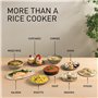 Panasonic SR-DA152KXE Cuiseur à Riz et Cuiseur Vapeur, Fuzzy Logic, Indicateur de Quantité d'Eau, Lavable au Lave-Vaisselle, san
