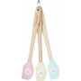 SWEETLY DOES IT KitchenCraft Mini-Spatules de Pâtisserie en Silicone