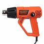 BLACK+DECKER KX2001K-QS Décapeur thermique filaire - 8 accessoires - Livré en coffret 2000W, 230V, 2000W