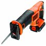 BLACK+DECKER BDCR18E1-QW Scie sabre sans fil - 1 batterie - 1 lame de 140mm- 18V