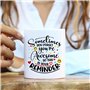 Cadeau Inspirant pour Amie | "Parfois Tu Oublies Que Tu Es Génial(e)" – Mug de Motivation et Encouragement | Tasse Cadeau Amie B