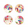 Baker Ross Balles rebondissantes à Perles Arc-en-Ciel (Lot de 8) - Idéales pour Les Pochettes-Surprises ou comme Cadeau pour Les