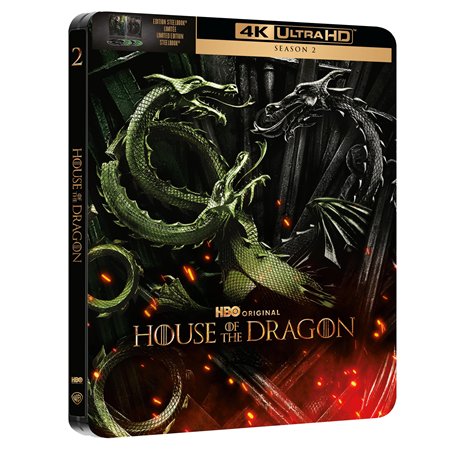 House of The Dragon-Saison 2 [4K Ultra HD-Édition SteelBook limitée]