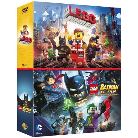 La Grande aventure Lego + LEGO Batman : le film - Coffret DVD - DC COMICS [Édition Limitée]
