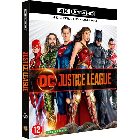 Justice League - Blu-ray 4K - DC COMICS [4K Ultra-HD + Blu-ray]