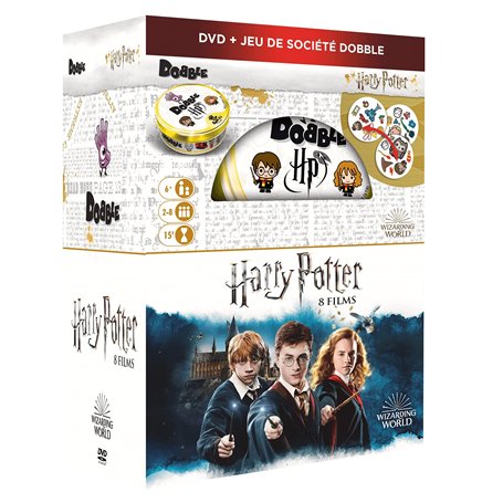 Harry Potter - L'intégrale 8 Films + DOBBLE [DVD]
