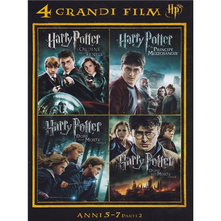 4 grandi film - Harry Potter - Anni 5-7 Vol. 02