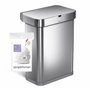 simplehuman CW0176 code Q, sacs poubelle sur mesure, paquet de 20, plastique blanc