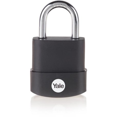 Cadenas haute sécurité YALE - acier laminé - anse bore - 3 clés