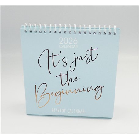 Sixstore Calendrier de bureau 2026 –Calendrier de bureau 2026 –12 mois 2026 –Planificateur de bureau 2026 avec support intégré P