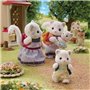 Mini-figurines - SYLVANIAN FAMILIES - La famille Panthere des neiges - Des 3 ans