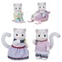 Mini-figurines - SYLVANIAN FAMILIES - La famille Panthere des neiges - Des 3 ans