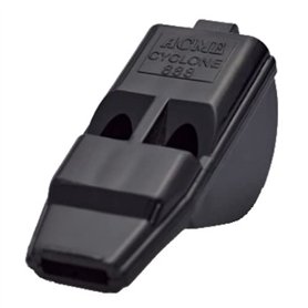 ACME Cyclone 888 Sifflet de Football pour Arbitre Noir ACME Cyclone 888 Sifflet de Football pour Arbitre Noir