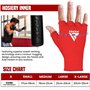 RDX Bandes Boxe sous Gants, Élastiqué Protege Main Sparring Arts Martiaux Protecteur de Poing, Boxing Inner Gloves Hand Wraps, G