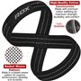 RDX Figure 8 Sangle, Sangle Musculation Gym Levage Support de Poignet Bandage Fitness Lifting Straps Entraînement Bodybuilding H