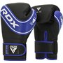 RDX Gants de boxe Enfant, 6oz 4oz Gants d'Entraînement Junior, En Cuir Maya Hide, Paume Ventilée, Muay Thai Sparring MMA Kickbox