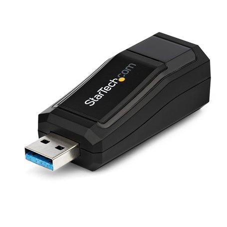 Adaptateur réseau USB 3.0 vers Gigabit Ethernet - Convertisseur USB vers RJ45 - M/F - Noir