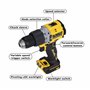 Perceuse à percussion 18V - DEWALT DCD805N-XJ