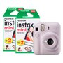 Fujifilm Instax Mini 12 Appareil Photo instantané avec Pack de 40 pellicules Lilas