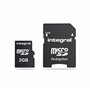 Integral Micro SD Carte mémoire flash avec adaptateur SD 2 Go