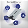 Integral SlimXpress Pro 2 to Disque Dur Externe SSD Portable : USB-C, 2000 Mo/s Lecture/Écriture, USB 3.2 Gen 2x2, Design Compac