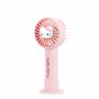 OTL Technologies Ventilateur à main portable Hello Kitty avec batterie rechargeable rose et or