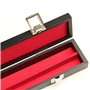 Étui Rigide Noir pour Queue de Billard 2 pièces 145 cm – Intérieur Rouge