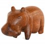 Hippopotame en bois sculpté à la main – Hippopotame maison – Sculpture hippopotame en bois statue statue unique décoration de ta