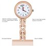 Montre Gousset d'infirmière en métal avec Broche - Ton Or Rose