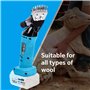 KATSU FIT-BAT Tondeuse Mouton sans Fil 21V, Tondeuse à Moutons Machine avec 6 Vitesses pour Raser Les Moutons Animaux Laines Chè