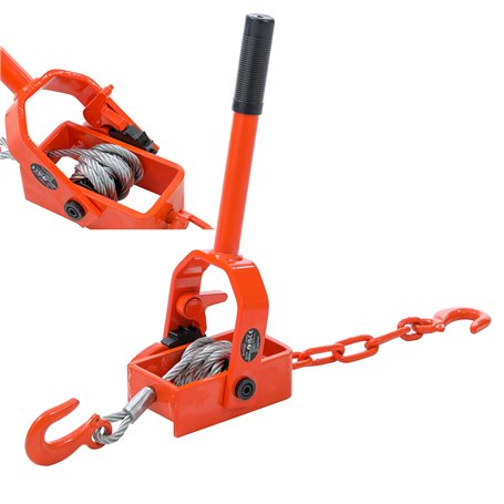 KATSU Tools Treuil à Câble à Cliquet Renforcé 1T