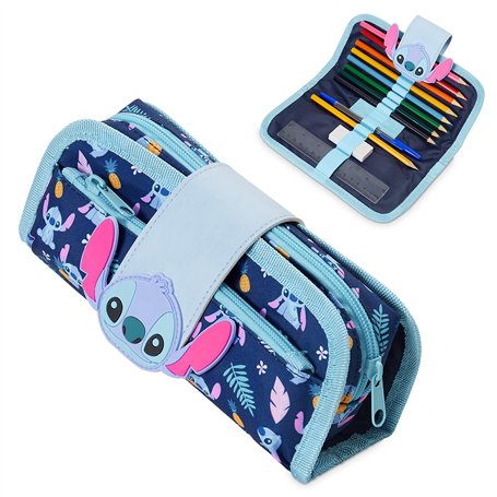 Disney Stitch Trousse Scolaire Fille Ado