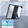 TECHGEAR Coque rigide pour Apple iPad Air 11" 2025/2024, Air 11" (iPad Air 2020 4{^>e<^} / 2022 5e génération) - Coque hybride f