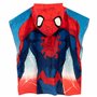 Marvel Serviette Poncho Garçon Spiderman Rouge Taille Unique