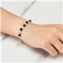 Philip Jones Bracelet en Pierres précieuses d'onyx Noir