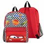 Disney Cars Ensemble de Sac à Dos 4 pièces | Lightning McQueen Sac à Dos Trousse Bouteille d'eau et Sac à déjeuner | Sacs à Dos 