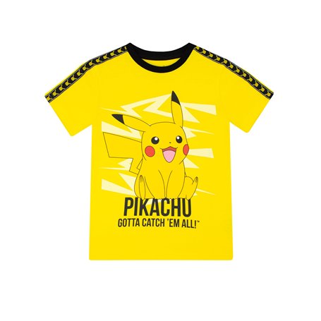 Pokémon Tee Shirt T-Shirt Pikachu | Pikachu Haut 11-12 Ans