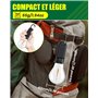 Lampe Camping Rechargeable, Lanterne de Camping Ampoule Rechargeable usb, Lampe Solaire Camping Rechargeable Luminosité Réglable