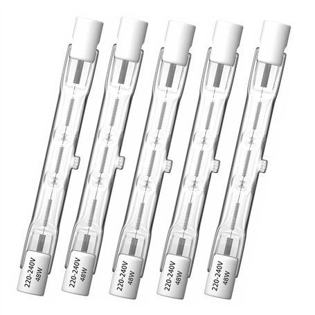 Klarlight R7s 78mm Ampoules Halogènes 48W