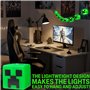 Minecraft Guirlande Lumineuse Creeper LED 165cm Guirlande Lumineuse à Piles Décoration Intérieure Gamer 2 Modes Déco Chambre Idé