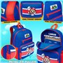 Super Mario Sac a Dos Enfant Garçon Fille Cartable Scolaire 6 Compartiments Sac Primaire Voyage Rentrée Cadeau Gamer