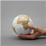 Globe rotatif – Carte du monde rotative – Globe terrestre rotatif – Accessoires de bureau cool