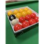 Rouge et Jaune 2" Set Boules de Billard (1 7/8 Pouces Cue Balle)