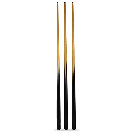 BCE Lot de 3 queues de Billard 91 cm