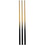 BCE Lot de 3 queues de Billard 91 cm