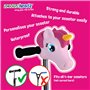 Scootaheadz - Tête De Licorne pour Trottinette - Accessoire Trottinette Enfant 3 Ans Et Plus - Cadeau Fille - Installation sans 